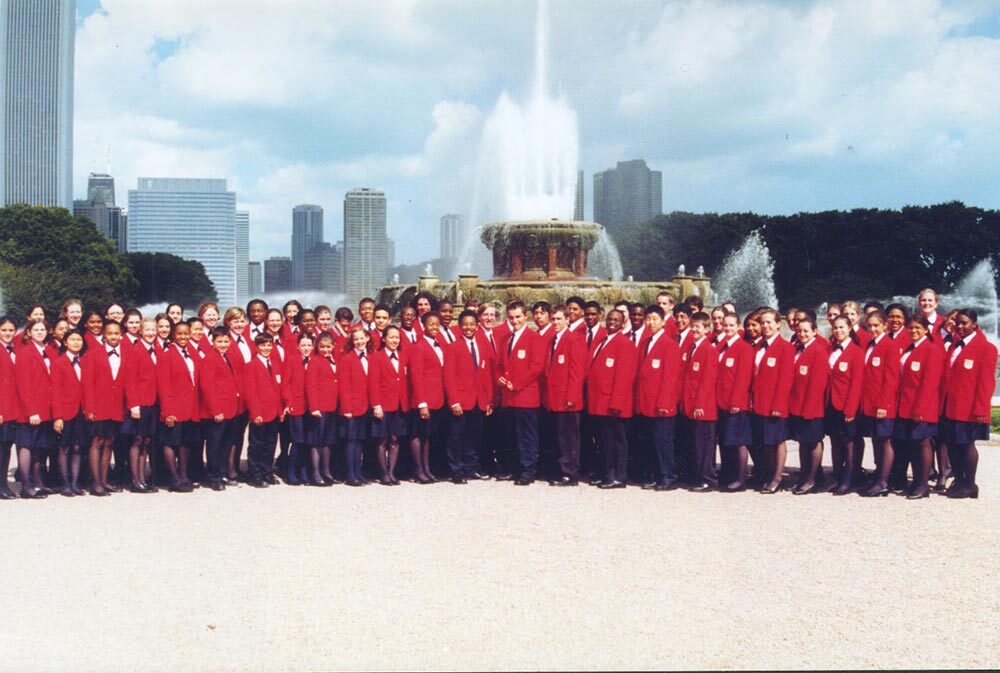 Full concert choir 2002 2003